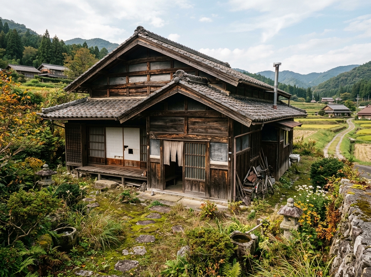 日本の実家・伝統的な空き家